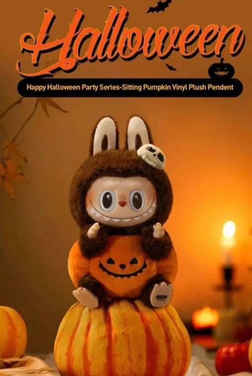 Labubu Sitting Pumpkin