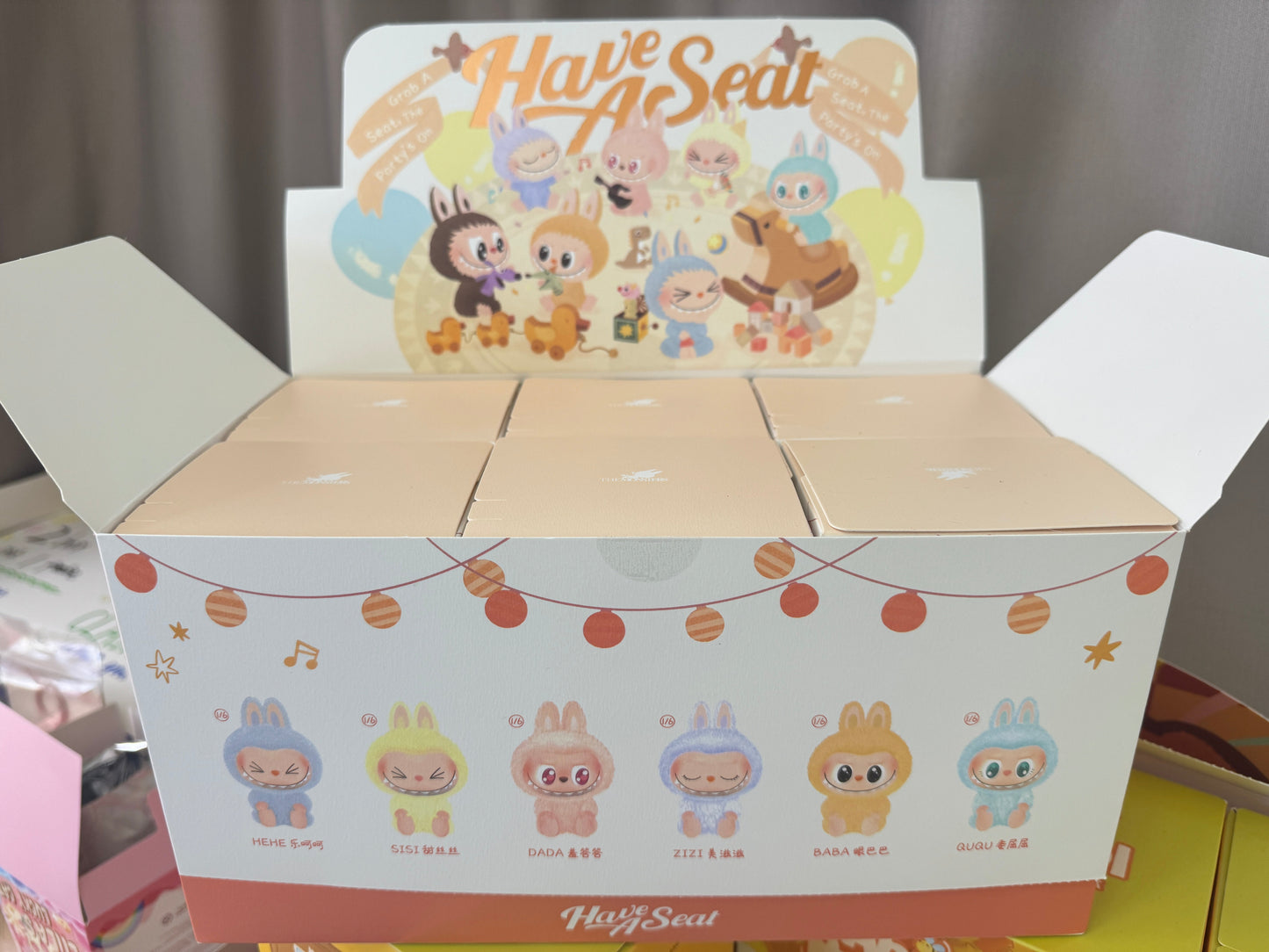 Labubu V2 THE MONSTERS- Have A Seat Vinyl Plush Blind Box