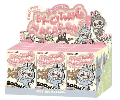 Labubu V1 The Monsters Exciting Macaron Series Plush Pendant Blind Box