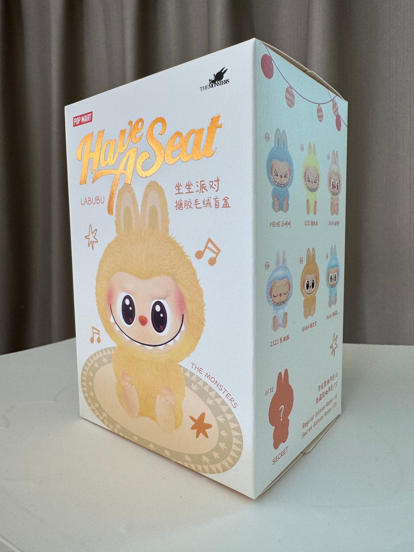 Labubu V2 THE MONSTERS- Have A Seat Vinyl Plush Blind Box